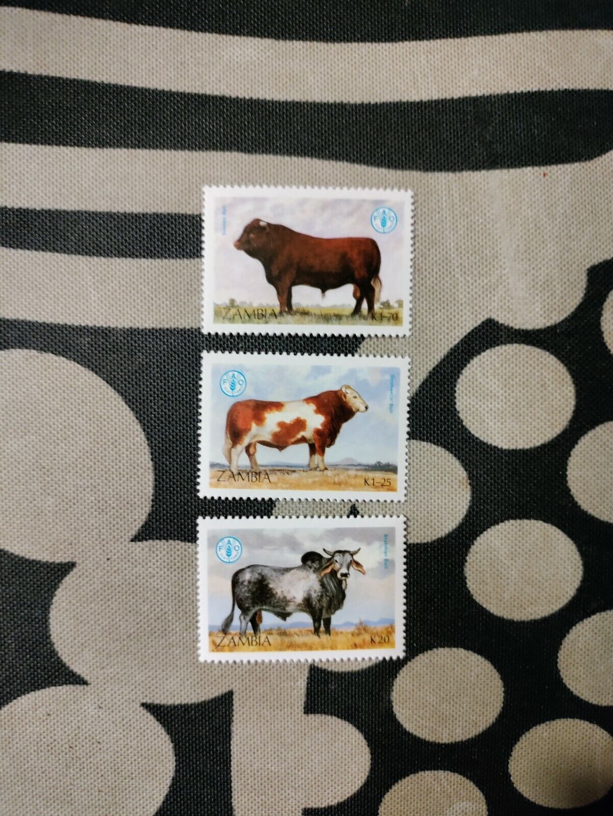 1969 Zambia Stamps,mnh,og.