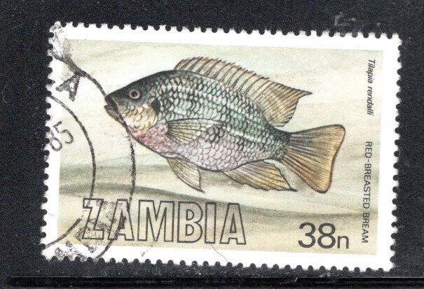 Zambia Africa Stamps Used    Lot 66y