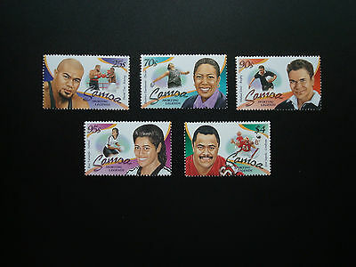 Very Nice  Mint Set Of Samoa, (sporting Legends)  ,mnh**