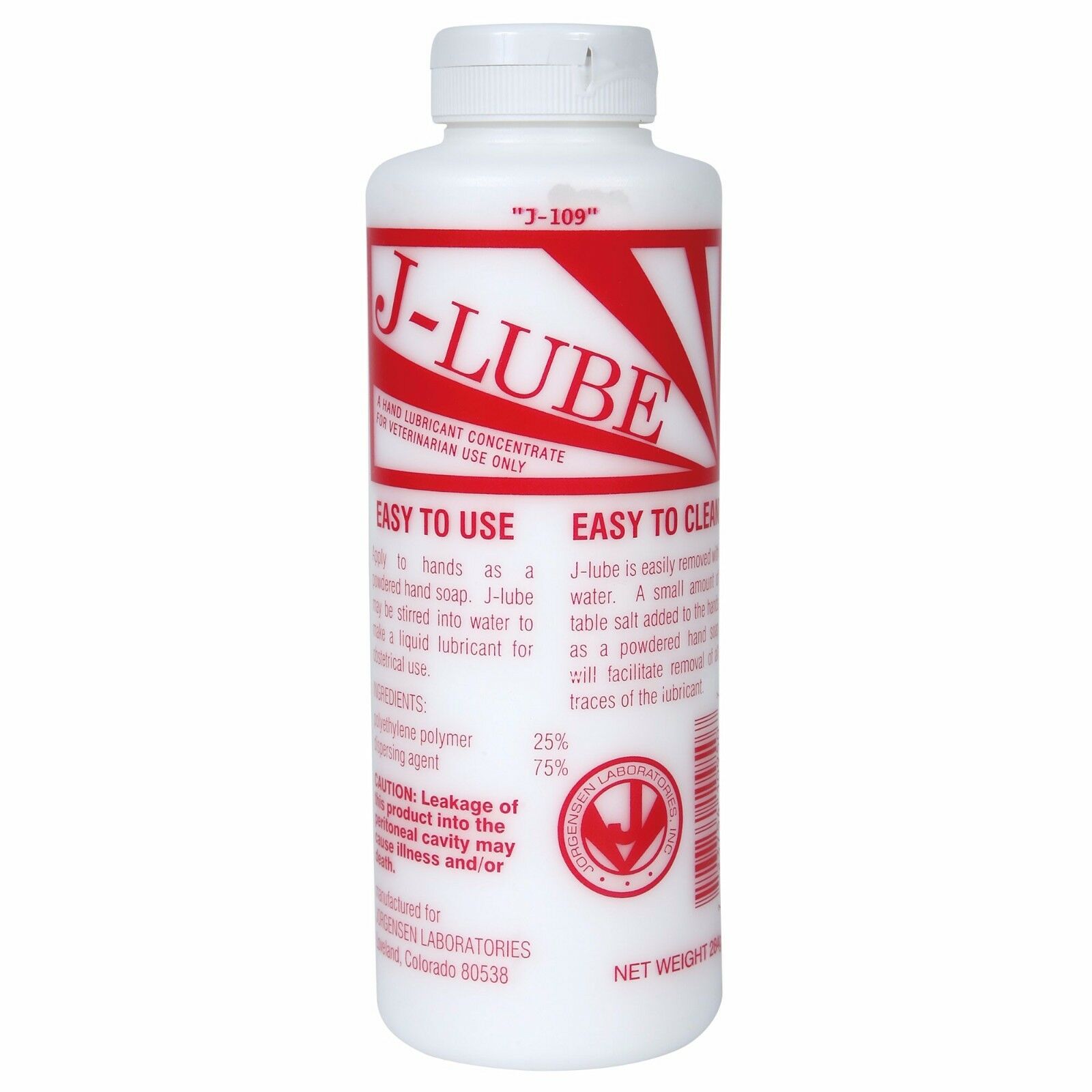 J Lube Powder Mixes With Water One Bottle Makes 6-8 Gallons Of Lubricant 10 Oz.