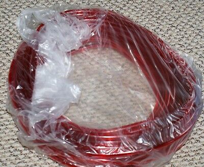 25' Jr Dragster Kart Honda Briggs Red 1/4" Id Fuel Line 3/8" Od Alky Or Gas