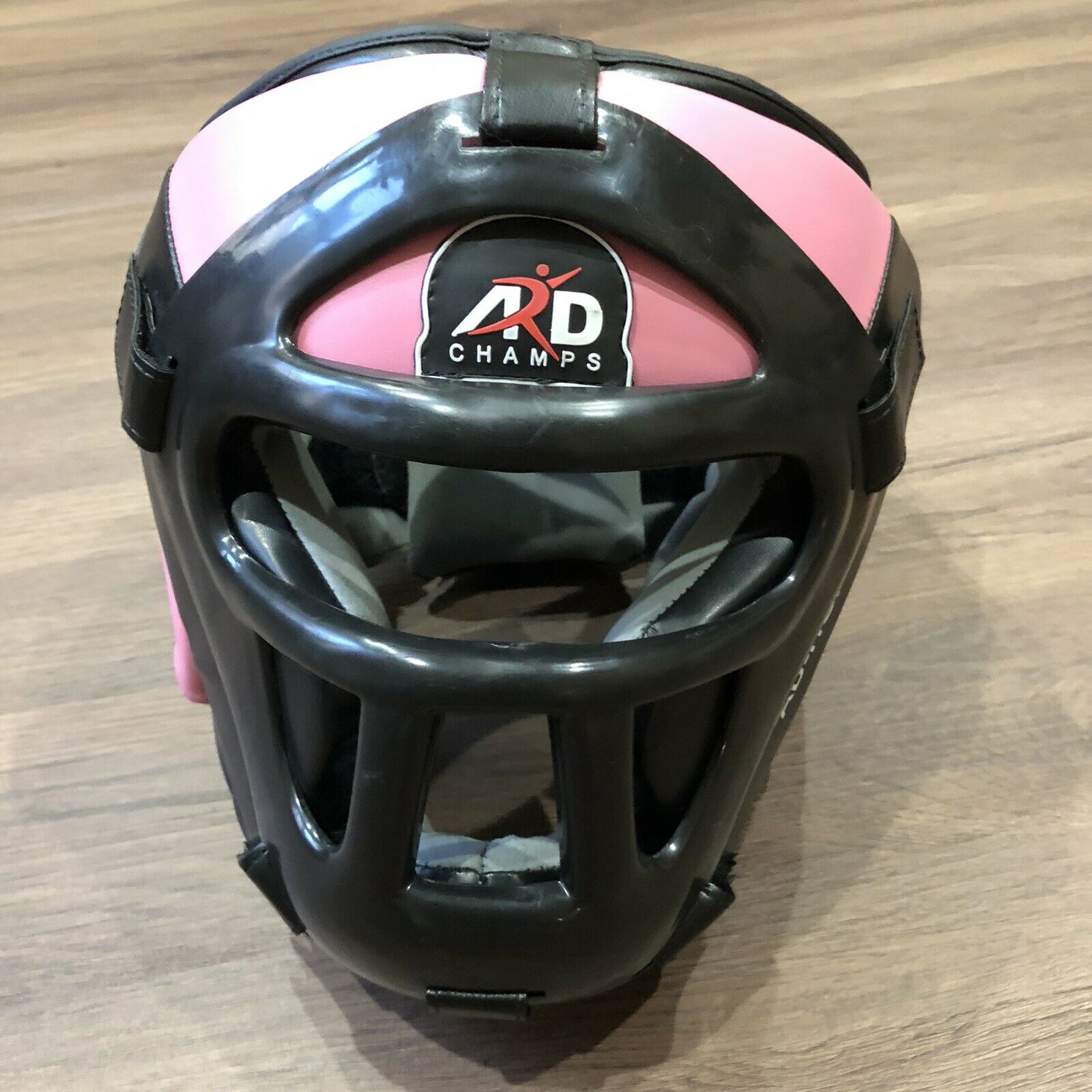 Agp Champs Mma Martial Arts Sparring Boxing Headgear & Facemask Ad-hgp-39 Pink M