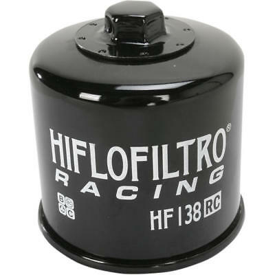 Hiflo Rc Racing Oil Filter Black #hf138rc Fits Suzuki/cagiva/aprilia