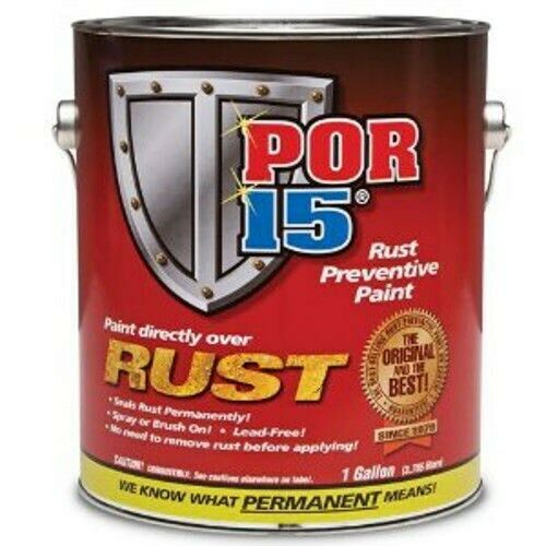 Por 15 Rust Preventive Black Semi Gloss 1 Gallon 45401