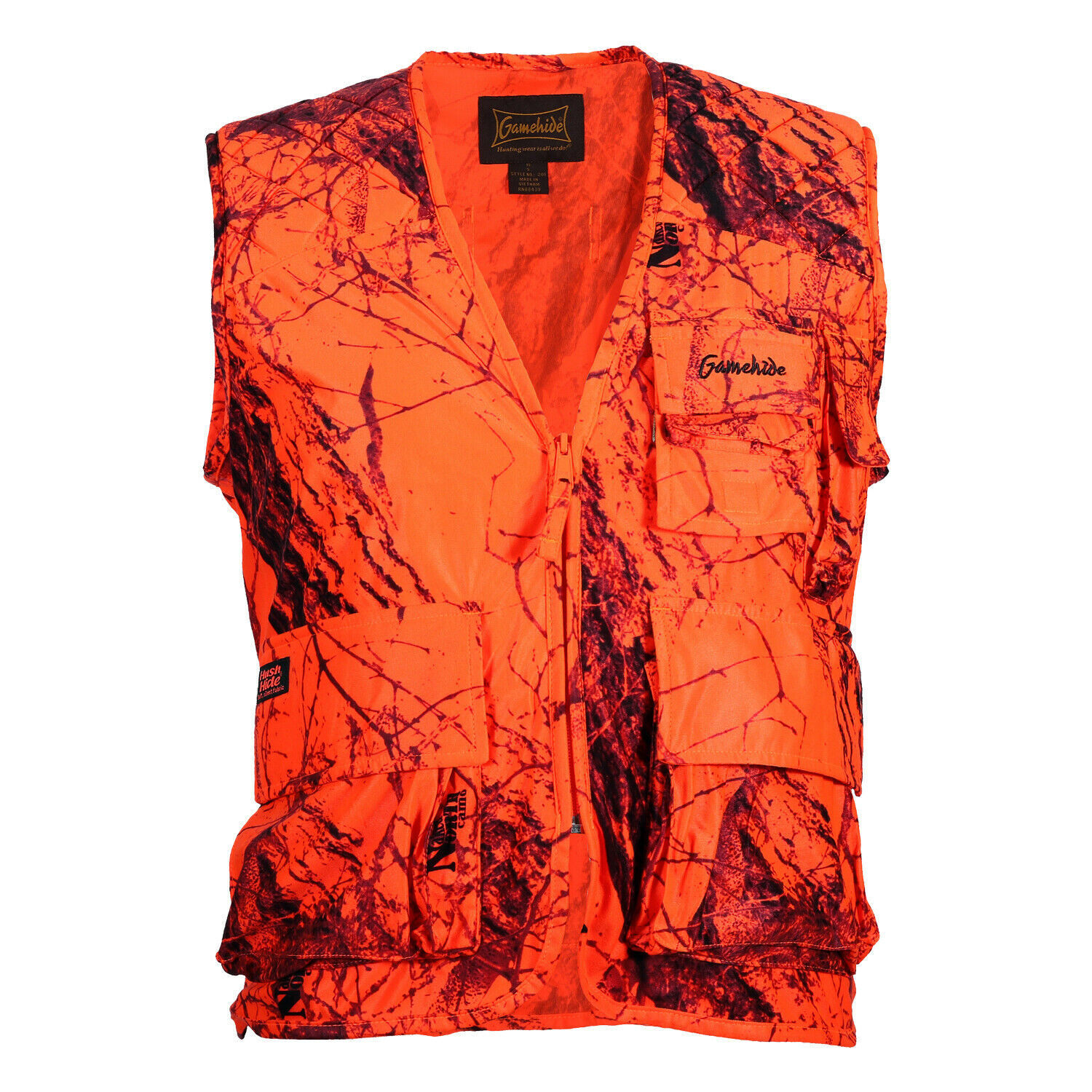 Gamehide Blaze Orange Camo Big Game Vest