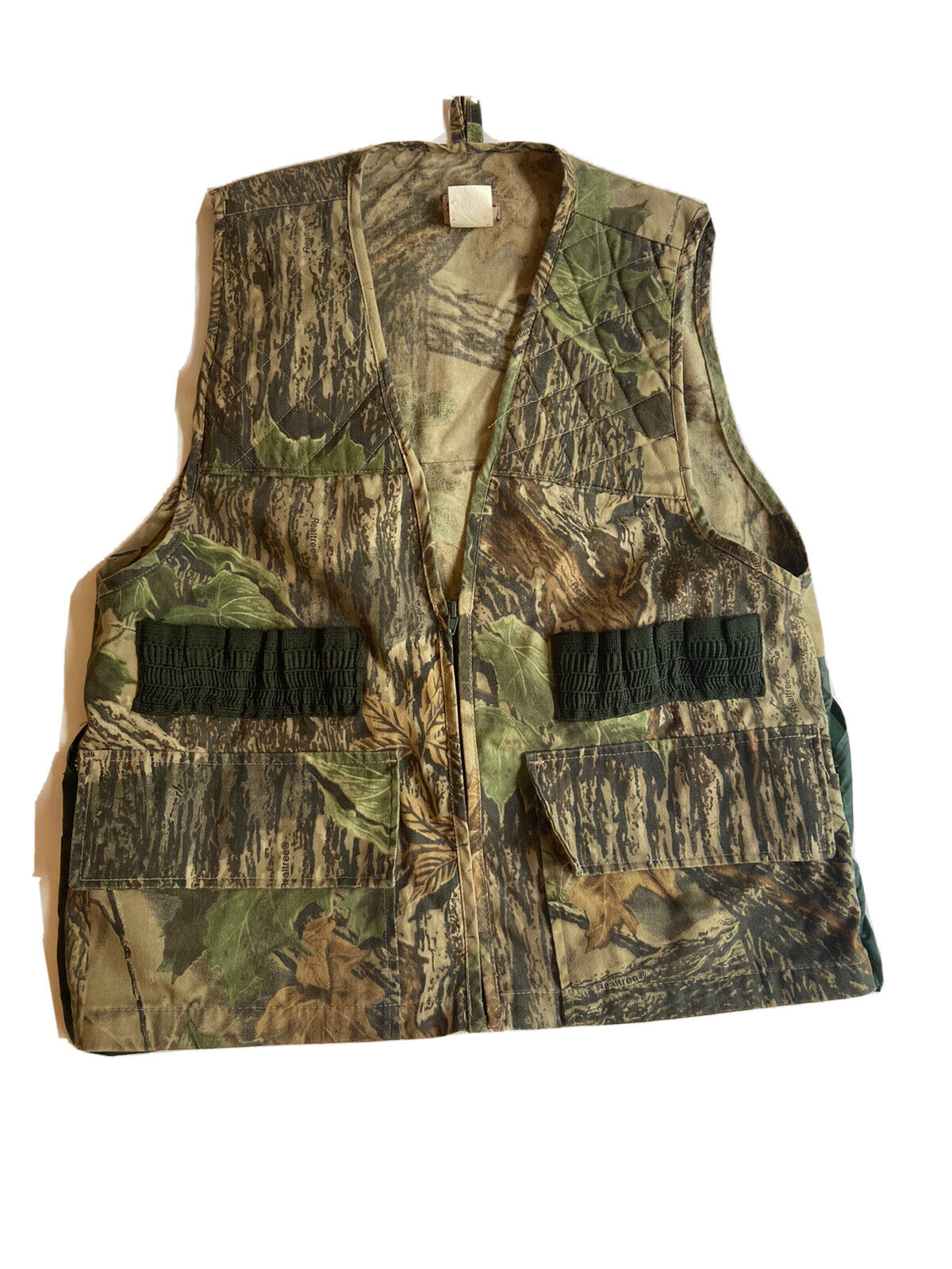 Vintage Sports Afield Upland Vest In Realtree Camouflage, Small