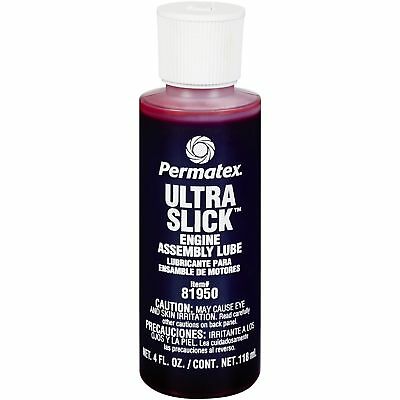 Permatex 81950 Ultra Slick Engine Assembly Lube Oil Engine Bearings Camshafts