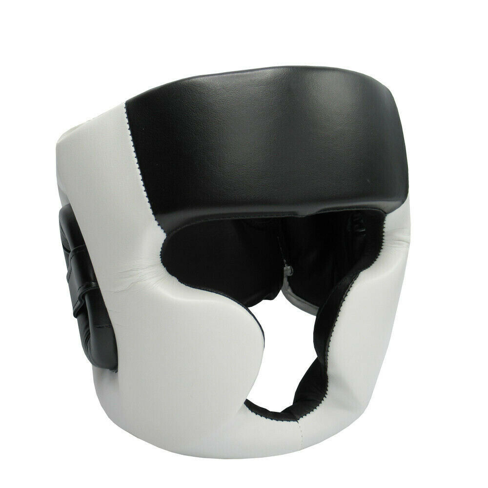 Tma Training Head Guard Helmet Boxing Mma Martial Arts Kick Gear Face Protector