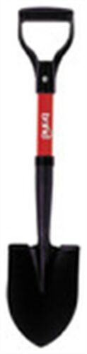 Bond Lh015 Rust-resistant Powder Coated Metal Red Mini D Handle Shovel