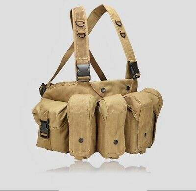 Heavy Duty Chest Rig, Tactical Chest Rig, For Training And Hunting