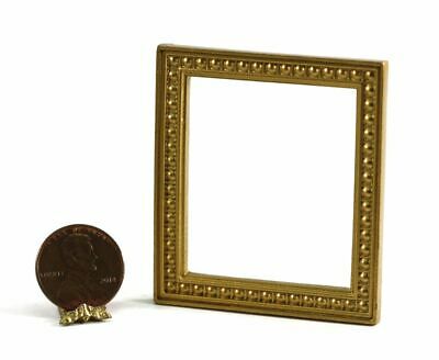 Dollhouse Miniature Large Gold Picture Frame