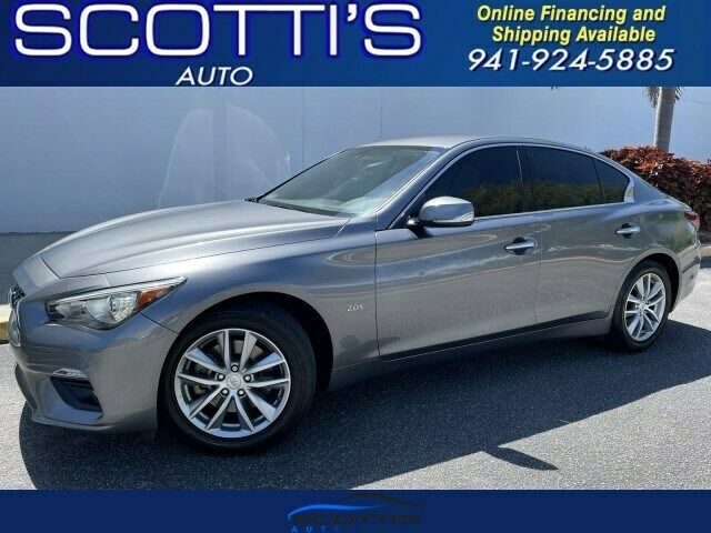 2018 Infiniti Q50 1-owner~ Only 63k Miles~ Leather~ Loaded~ Excellen 2018 Infiniti Q50, Liquid Platinum With 63848 Miles Available Now!