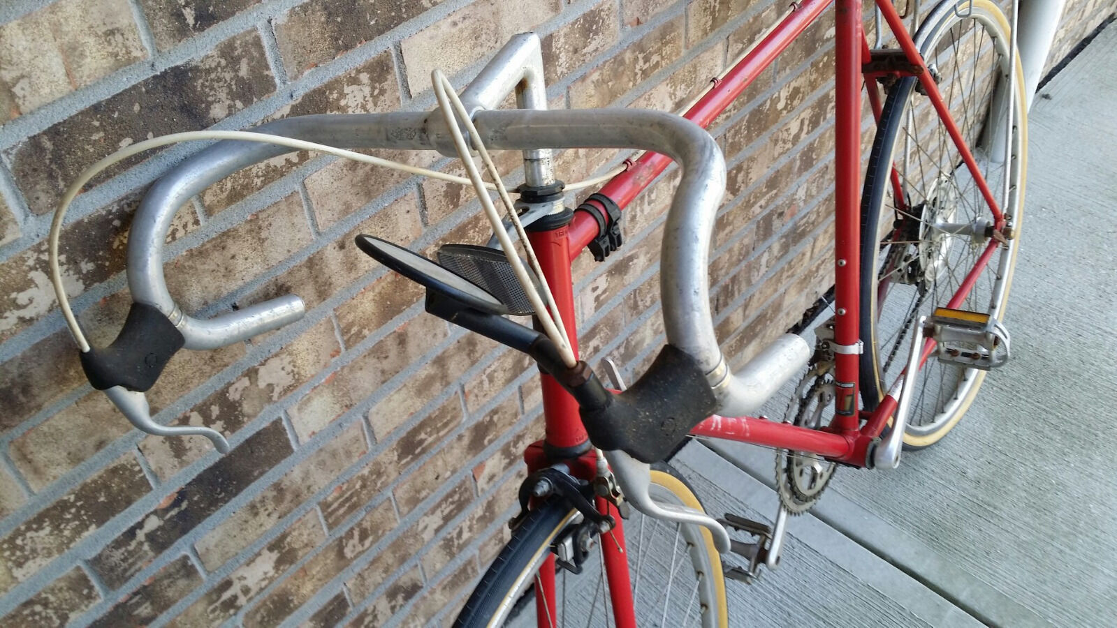 Older Trek Bike Red In Color