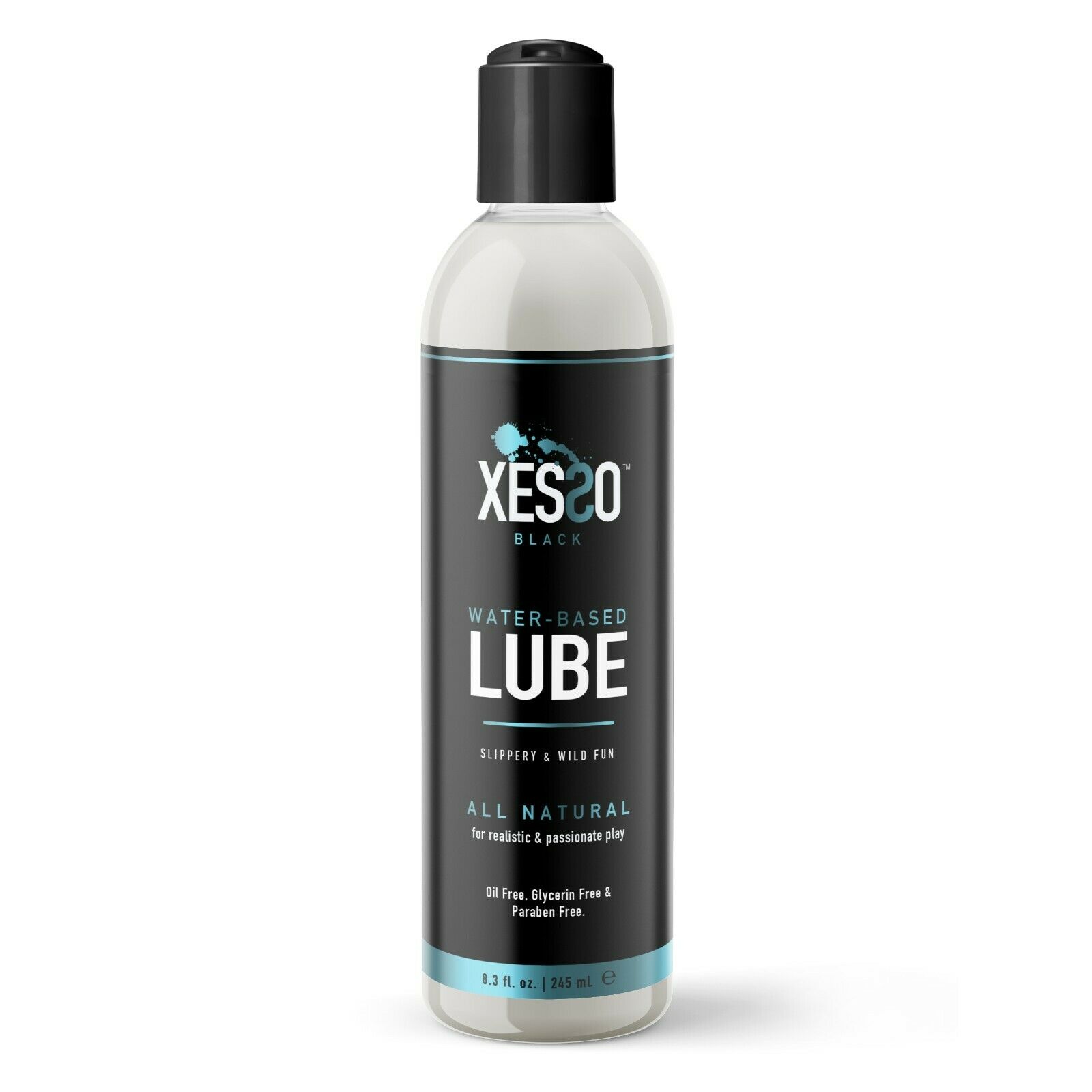 Water Based Lube All Natural Personal Lubricant For Sex Xesso 8.3 Oz Made In Usa