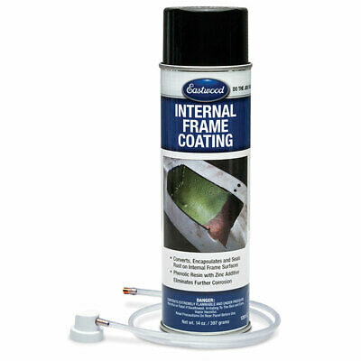 Eastwood Internal Chassis Frame Green Coating Aerosol 14oz Spary Nozzle For Rust