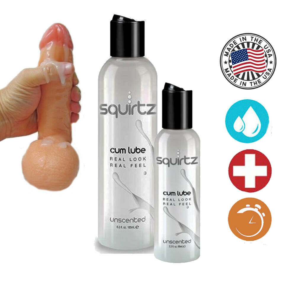 Real-feel Water-based Jizz Sperm Cum Lube Creamy Lifelike Semen Sex Lubricant Us
