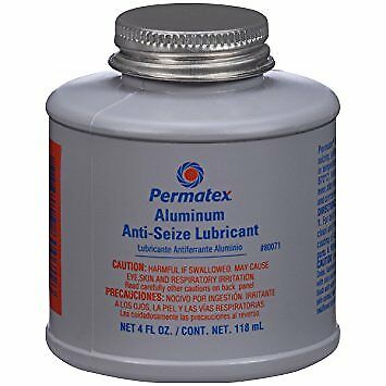 Permatex 80071 Anti-seize Lubricant Lube Brush Top Bottle Grease Oil 4oz