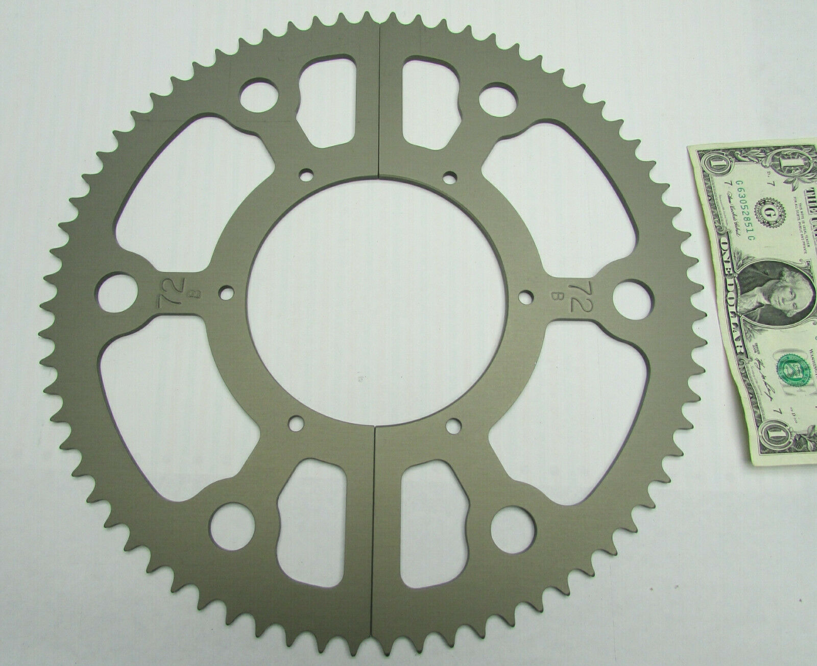 New 72 Tooth Jr Race Car Rear Sprockets For #415 Chain Junior Dragster 560-2072