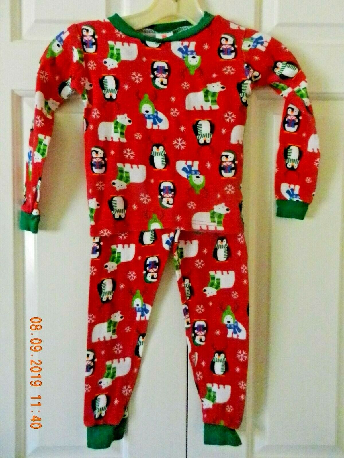 Christmas Holiday Pajamas, Size 5t