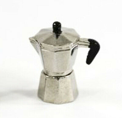 Dollhouse Miniature Espresso Coffee Pot