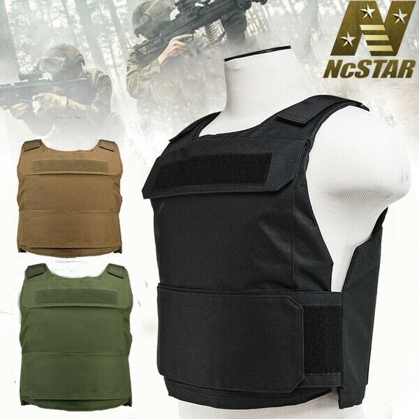 Vism Tactical Vest Swat Lightweight Discreet Plate Carrier For Body Armor Ncstar