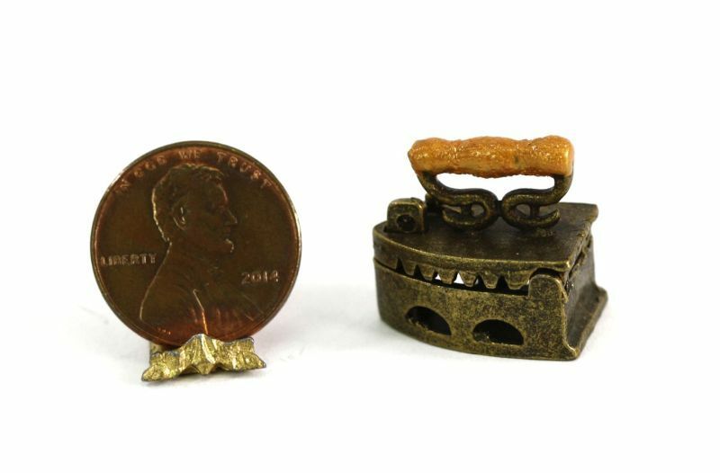 Dollhouse Miniature Vintage Look Metal Iron