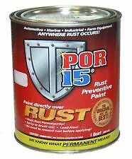 #45401 Por-15 Rust Preventative Paint Gallon Semi Gloss Blk (fed-ex Ground Ship)