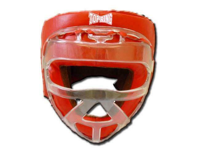 Tr 435-rd Boxing & Mma Sparring Protective Headgear Leather Large